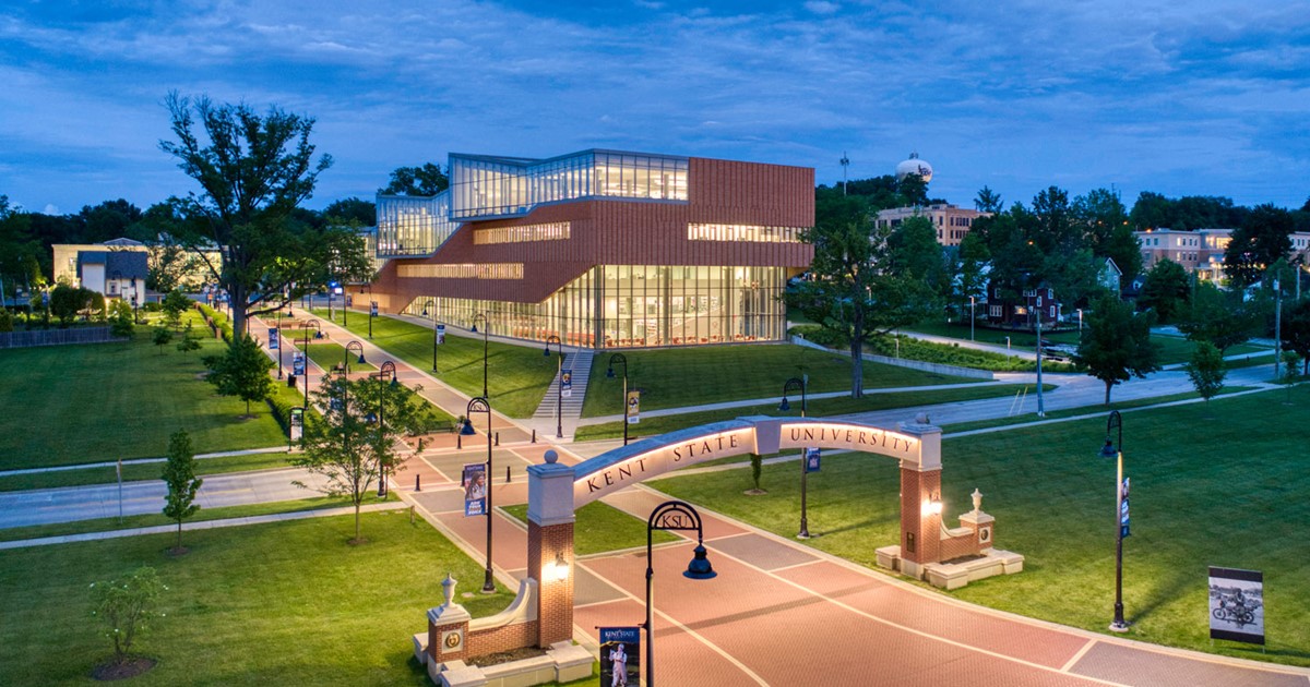 campus tour kent state