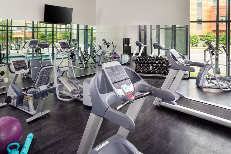 kent state university hotel gym fitness facility